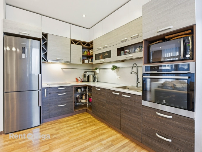 Продаётся светлая и просторная 3-комнатная квартира в современном проекте Purvciema Рига - изображение 5