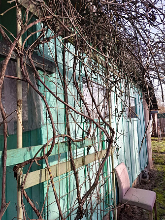 Передам право аркнды на огород и продам всё, что имеется на участке: домик с террасой 24м², ... Рига - изображение 1