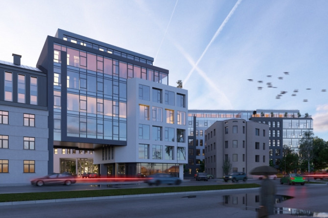 НОВОЕ ОФИСНОЕ ЗДАНИЕ В ЦЕНТРЕ РИГИ  Современные помещения для роста вашего Рига - изображение 1