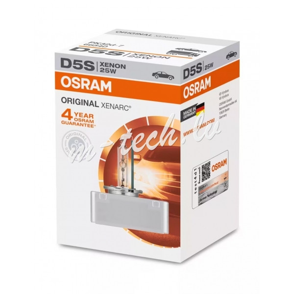 ZOXD5S - OSRAM XENARC D5S Pk32d-7 12V 25W Rīga - foto 1