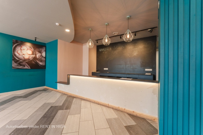 Izīrē kafejnīcas telpas Skanstē.  Telpu grupas izmantošanas veids - kafejnīca (kods 1230). Ir Rīga - foto 5