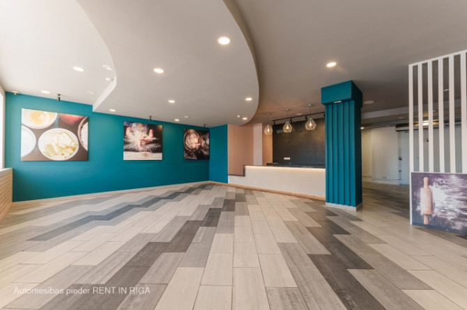 Izīrē kafejnīcas telpas Skanstē.  Telpu grupas izmantošanas veids - kafejnīca (kods 1230). Ir Rīga - foto 3