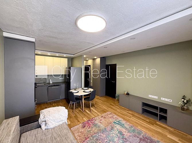 Новостройка, благоустроенная озеленённая территория, закрытый двор, место для Рига - изображение 4