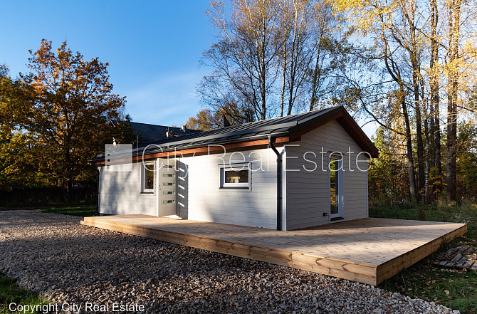 Privātmāja, koka māja, energo efektīva māja, vieta vairākām automašīnām, terase 40 m2, Rīga - foto 4