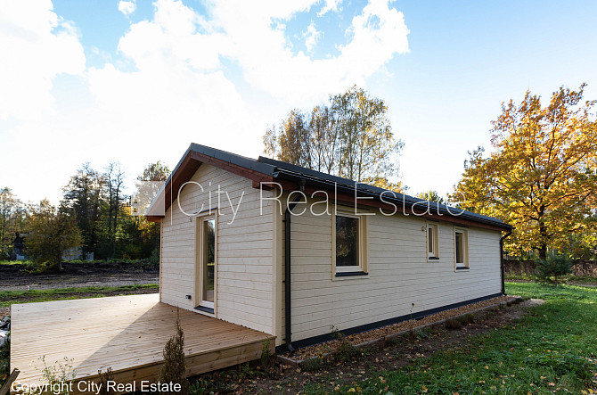 Privātmāja, koka māja, energo efektīva māja, vieta vairākām automašīnām, terase 40 m2, Rīga - foto 13