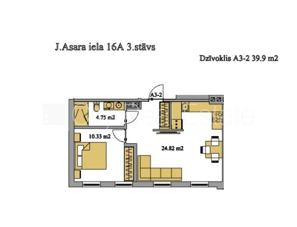 Zeme īpašumā, fasādes māja, renovēta māja, slēgts pagalms, ieeja no pagalma, kāpņu telpa Rīga - foto 6