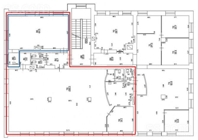 Birojs Pārdaugavā, pretī 