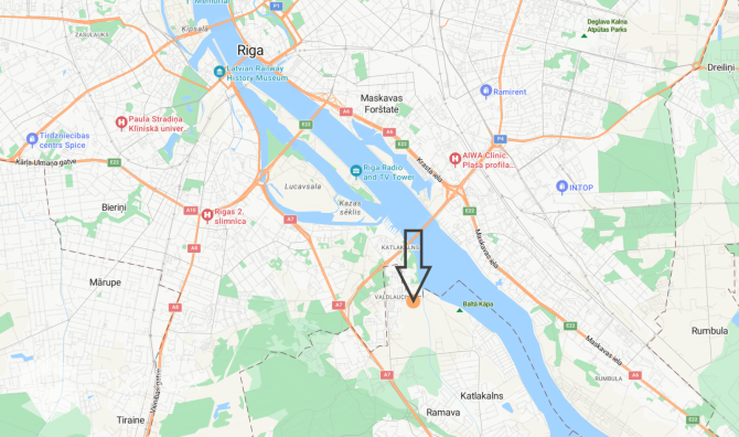 Pārdod zemes gabalu ar platību 4112 m2 Rīgā, Šampēterī. Zemes gabals lielākoties ir Rīgas rajons - foto 15