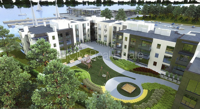 Projekts - Admirāļu Osta, jaunceltne, labiekārtots apzaļumots pagalms, vieta automašīnai, Jūrmala - foto 12