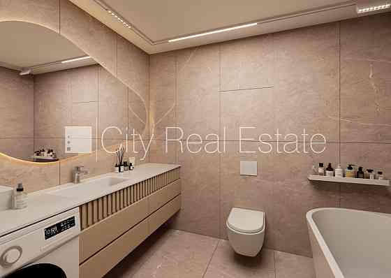 Проект - Kalpaka Residence, вход со двора, балкон, терасса, изолированные комнаты 2 шт., Rīga