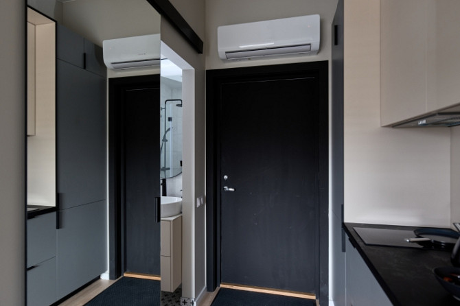 Studio tipa dzīvoklis ar dizainu, kas pārdomāts līdz pēdējai detaļai un komfortu, kas Rīga - foto 9