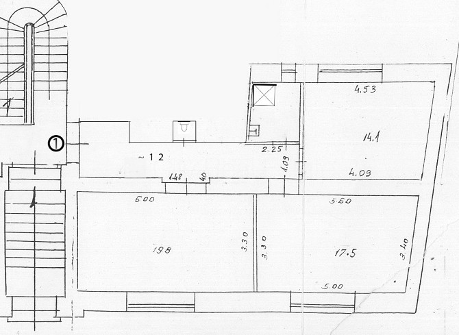Mansards, franču balkons, divstāvīgs, centrālā apkure, koka stikla pakešu logi, jumta logi, Rīga - foto 10