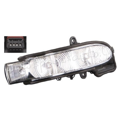 5016205E - OE: 2038201421; A2038201421 (02-06), LED L-Series R - Sānu Spoguļa Virziena Rādītājs - ME Рига - изображение 1