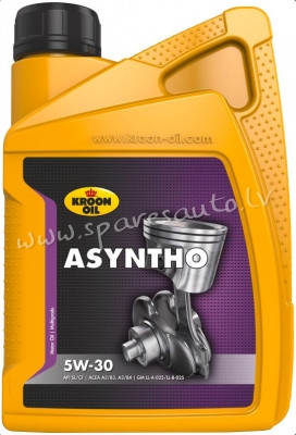 KR20029 - eļļa KROON-OIL ASYNTHO 5W-30 5L - Motoreļļa - UNSORTED AUTO PIEDERUMI Рига - изображение 1