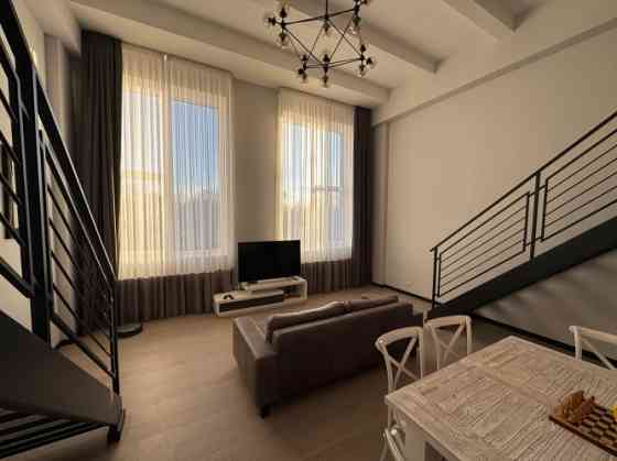Квартира в стиле лофт в жилом комплексе "Kalnciema Quarter Residence", Агенскалнс  Планировка: Рига