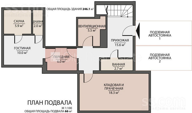 Фасадный дом, реновированный дом, закрытый двор, въездные ворота оснащены Рига - изображение 20