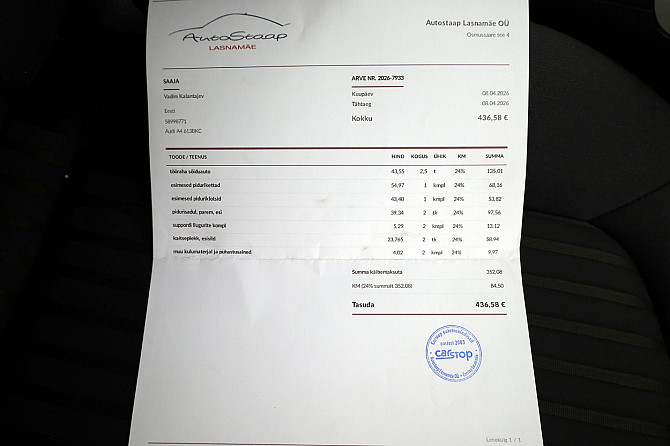 Audi A4 Comfortline ATM 1.8 118kW Таллин - изображение 8