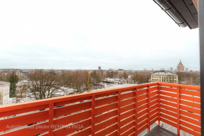 Īrei pieejams studio tipa dzīvoklis jaunajā projektā.  Dzīvoklis ir aprīkots ar visu Rīga - foto 5