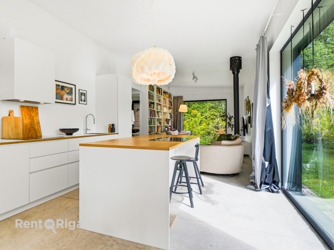 Pārdod mūsdienīgu, lakonisku un energoefektīvu privātmāju klusā, zaļā Rīgas apkaimē. Rīga - foto 18