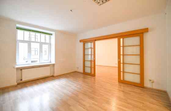 Previously, the premises were used as an office, but they can also be used as an apartment.  There a Rīga