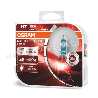 O64210NL-HCB - H7 OSRAM DUO BOX H7 OSRAM NIGHT BREAKER LASER - Spuldzite Osram Komplekts - UNSORTED  Рига - изображение 1