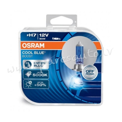 OCBB7-DUO - H7 OSRAM COOL BLUE BOOST H7 PX26d 12V 80W DUO - Spuldzite Osram Komplekts - UNSORTED HAL Рига - изображение 1