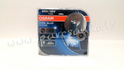OCBI11-DUO - H11 OSRAM DUO BOX H11 OSRAM COOL BLUE Intense 12V 55W - Spuldzite Osram Komplekts - UNS Рига - изображение 1