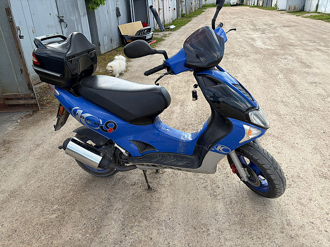 Sakarā ar pārvākšanos ārpus LV, pārdodu lietotu mopēdu Kymco Super 9 labā tehniskā stāvoklī. +... Ogre - foto 5