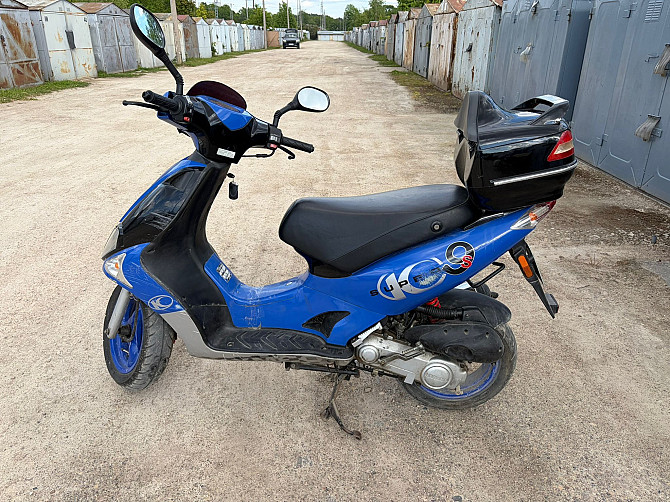 Sakarā ar pārvākšanos ārpus LV, pārdodu lietotu mopēdu Kymco Super 9 labā tehniskā stāvoklī. +... Ogre - foto 3