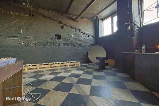 Premises suitable for a club or office with a terrace.  Previously, the Soda club was located in the Rīga