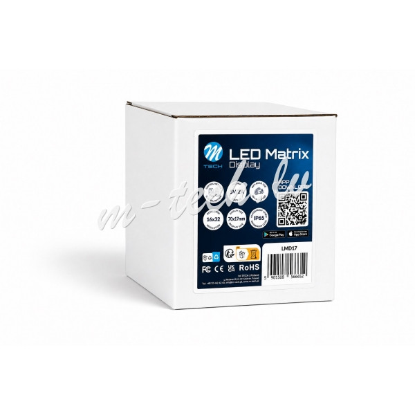 LMD17 - LED Matrix Display 16x32(70x173mm) Rīga - foto 1