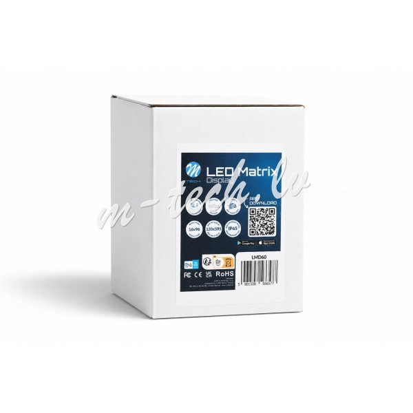 LMD60 - LED Matrix Display 16x96(120x595mm) Rīga - foto 1