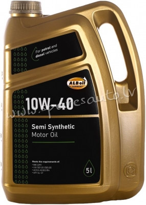 ALBSS1L - ALB eļļa 10W-40 pussintētiska universāla 1 L - Motoreļļa - UNSORTED AUTO PIEDERUMI Рига - изображение 1