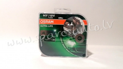 OULT7-DUO_PL - H7 OSRAM DUO BOX H7 Halogen OSRAM ULTRA LIFE 12V 55W 6421OULT-HCB - Spuldzite Osram K Rīga - foto 1
