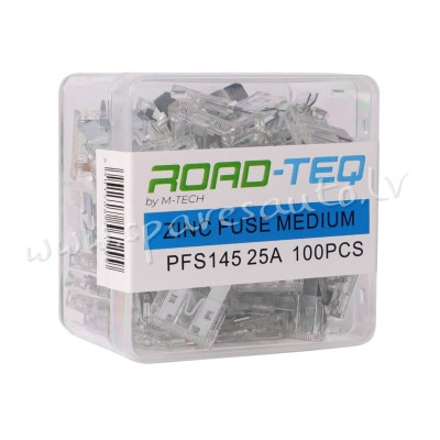 PFS145 - ZINC FUSE MEDIUM. BOX PACKING 25A 100pcs/box - Drošinātāju Komplekts - UNSORTED AUTO PIEDER Rīga - foto 1
