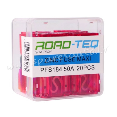 PFS184 - ZINC FUSE MAXI. BOX PACKING 50A 20pcs/box - Drošinātāju Komplekts - UNSORTED AUTO PIEDERUMI Rīga - foto 1