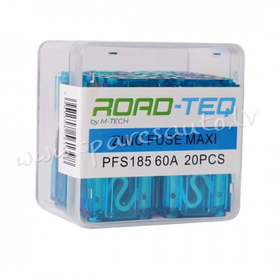 PFS185 - ZINC FUSE MAXI. BOX PACKING 60A 20pcs/box - Drošinātāju Komplekts - UNSORTED AUTO PIEDERUMI Rīga - foto 1