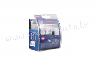 PTXSW1-DUO - H1 POWERTEC SuperWhite H1 24V DUO - Spuldzite Powertec Komplekts - UNSORTED HALOGĒNA SP Рига - изображение 1