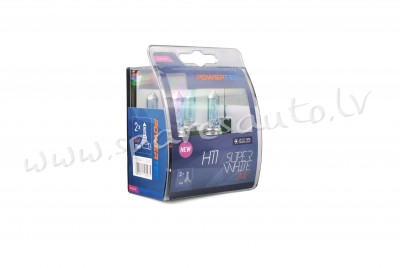 PTXSW11-DUO - H11 POWERTEC SuperWhite H11 24V DUO - Spuldzite Powertec Komplekts - UNSORTED HALOGĒNA Рига - изображение 1