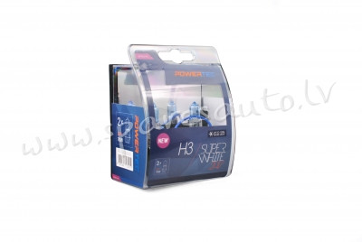 PTXSW3-DUO - H3 POWERTEC SuperWhite H3 24V DUO - Spuldzite Powertec Komplekts - UNSORTED HALOGĒNA SP Рига - изображение 1