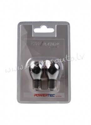 PTZCH19-02B - P21W Powertec P21W S25 12V 21W BA15s Chrome - Spuldzite - UNSORTED HALOGĒNA SPULDZES Rīga - foto 1