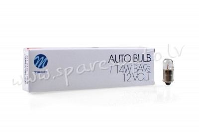 Z27 - T2W M-TECH bulb BA9s 12V/2W - Spuldzite - UNSORTED HALOGĒNA SPULDZES Rīga - foto 1