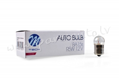 Z30 - R5W M-TECH bulb BA15s G18 12V/5W CLEAR - Spuldzite - UNSORTED HALOGĒNA SPULDZES Rīga - foto 1