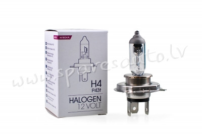 Z4 - H4 Halogen M-TECH bulb H4 9003 HB2 P43t 60/55W 12V - Spuldzite - UNSORTED HALOGĒNA SPULDZES Rīga - foto 1