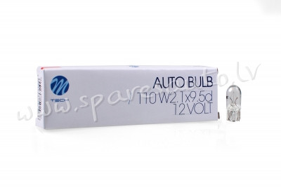 Z41 - W3W M-TECH bulb T10-W3w 12V/3W - Spuldzite - UNSORTED HALOGĒNA SPULDZES Rīga - foto 1