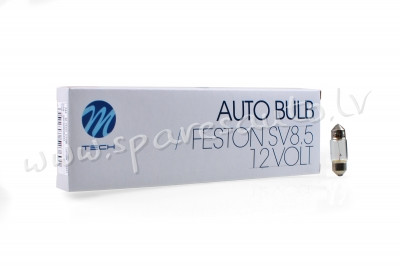 Z42 - C10W M-TECH bulb C10w T11x31 SV8.5 12V/10W - Spuldzite - UNSORTED HALOGĒNA SPULDZES Rīga - foto 1