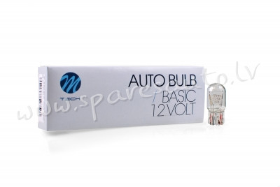 Z46 - T20 M-TECH bulb T20 7443 W21/5W 12V/21/5W CLEAR z46 - Spuldzite - UNSORTED HALOGĒNA SPULDZES Rīga - foto 1