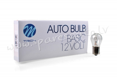 Z50 - P21W (ASIMETRIK) M-TECH bulb BAU15s 12V/21W CLEAR P21W - Spuldzite - UNSORTED HALOGĒNA SPULDZE Rīga - foto 1