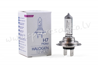 Z7 - H7 M-TECH Halogen bulb PX26d H7 12V/55W H7.(K) - Spuldzite - UNSORTED HALOGĒNA SPULDZES Rīga - foto 1