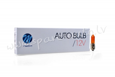 Z83 - HY21W M-TECH Halogen bulb BAW9s HY21w 12V/21W AMBER - Spuldzite - UNSORTED HALOGĒNA SPULDZES Rīga - foto 1